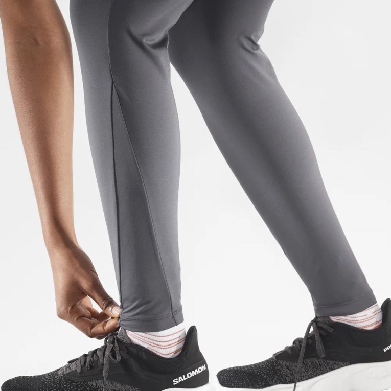Salomon Cross Warm 28'' Women's Running Tights Grey | CA 6M89